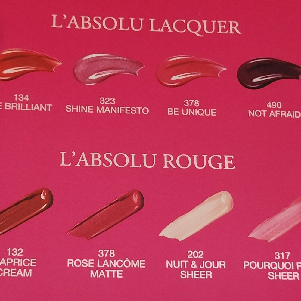 Lancome boxed Lip Love set eight minis NIB - Picture 2 of 3